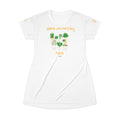 Cute Plant Lover T-Shirt Dress - Sabra University Yalla 1968