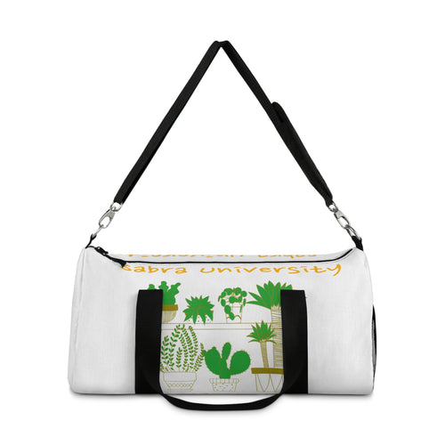 Plant Lover Duffel Bag — Green Succulent Shelf Travel Bag