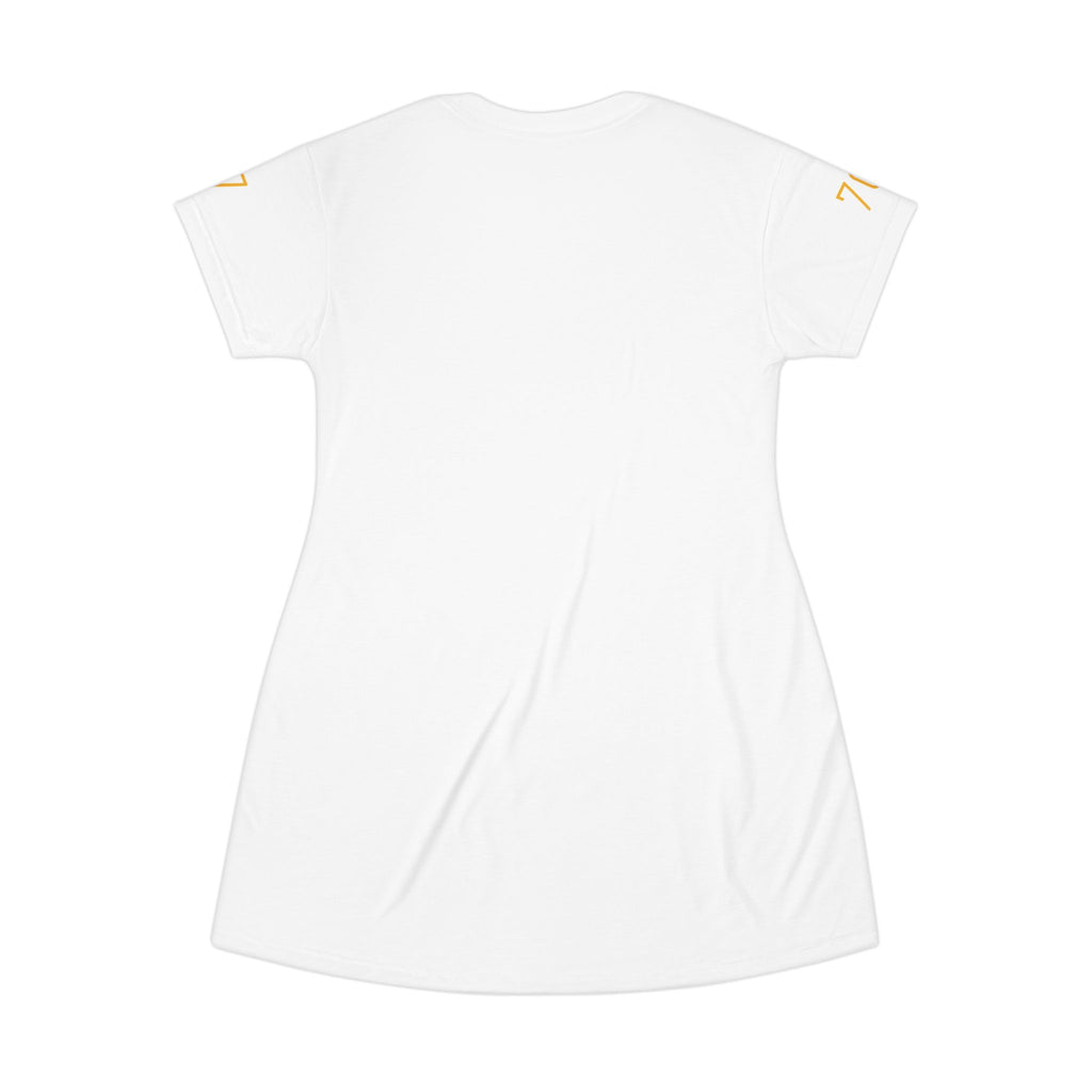Cute Plant Lover T-Shirt Dress - Sabra University Yalla 1968