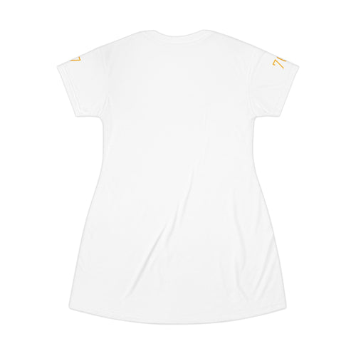 Cute Plant Lover T-Shirt Dress - Sabra University Yalla 1968