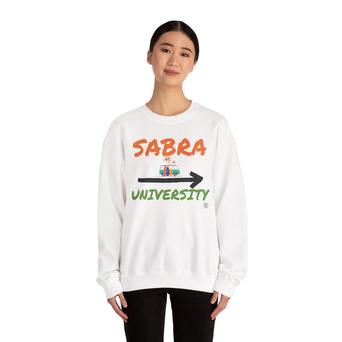 SABRA UNIVERSITY Crewneck Sweatshirt - Unisex Heavy Blend™