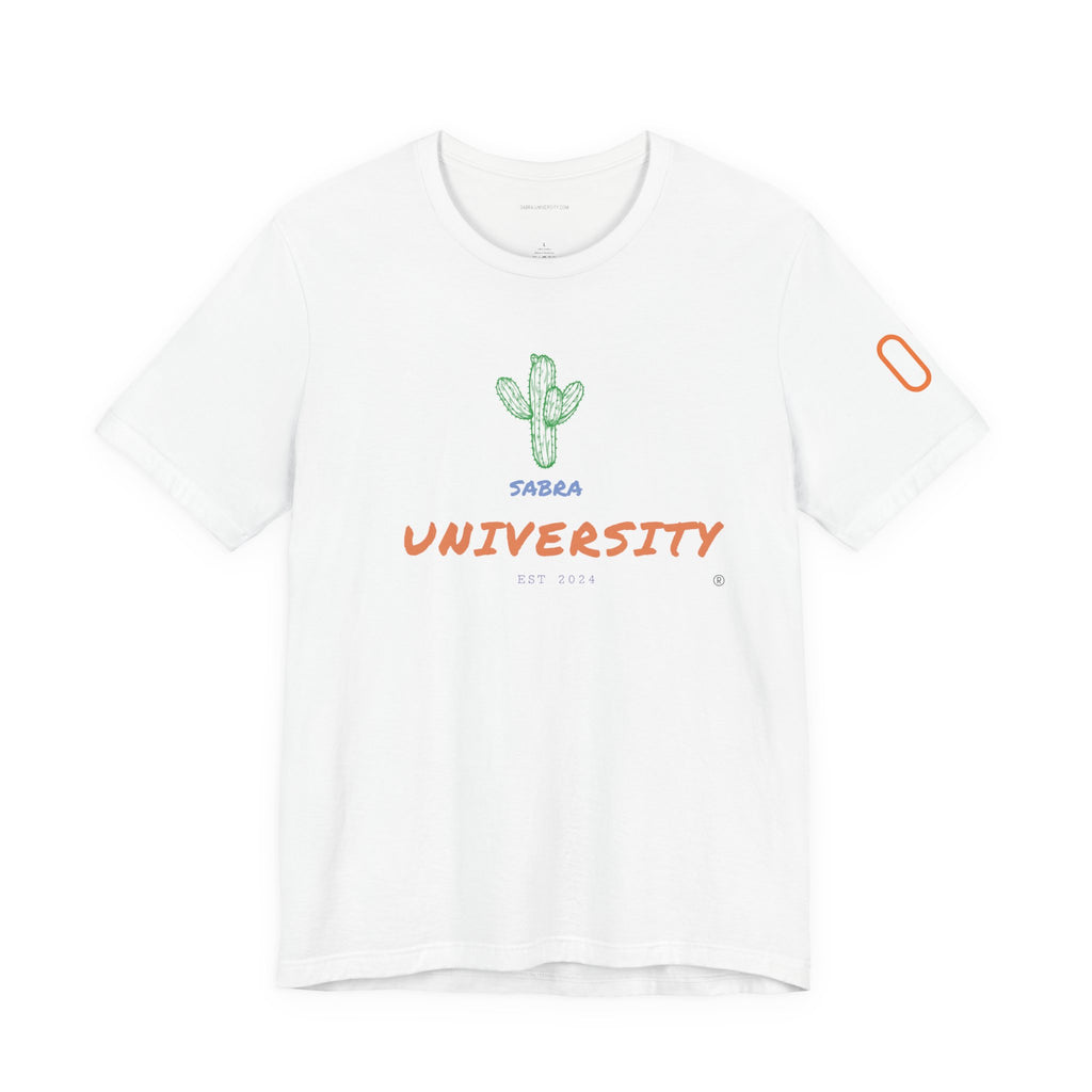 SABRA University Tee - Unisex Short Sleeve T-Shirt - Trendy College Vibes