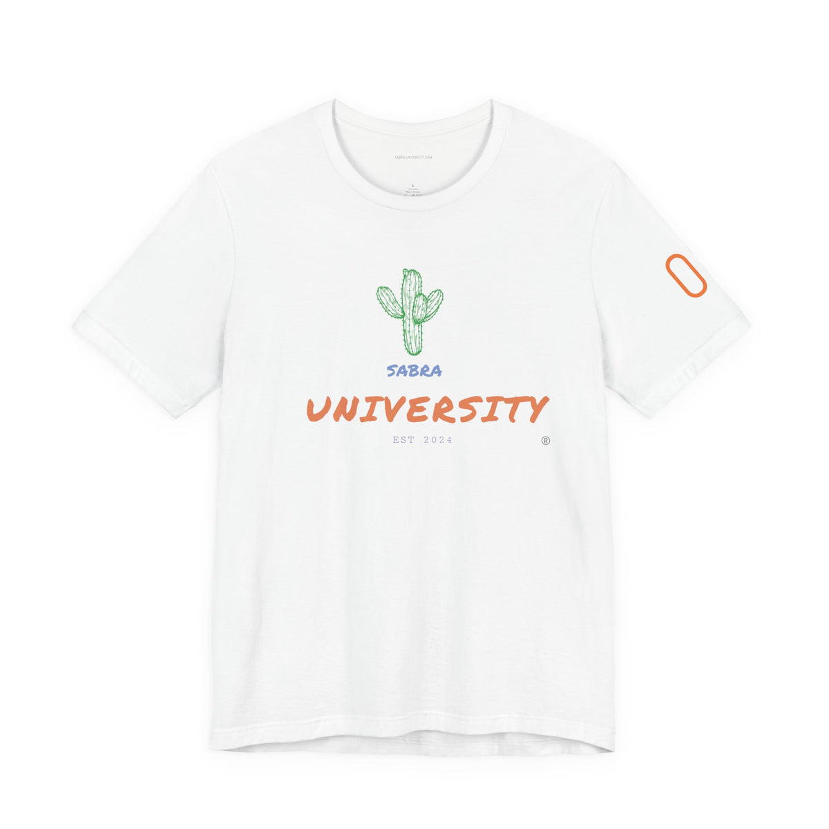 SABRA University Tee - Unisex Short Sleeve T-Shirt - Trendy College Vibes